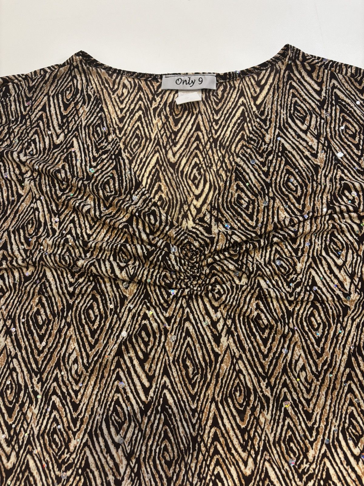 Other Women’s V-neck Top.wt9636 Size XXL / US 16-18 / IT 52-54 - 7 Thumbnail