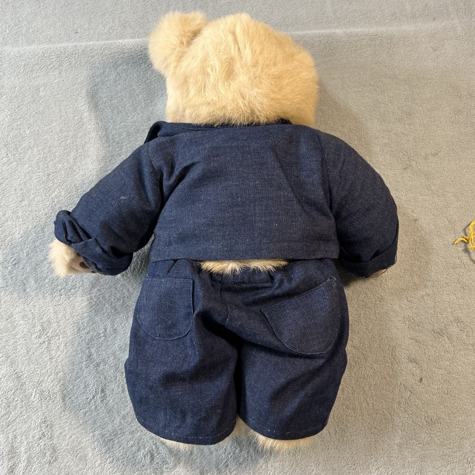 Polo Ralph Lauren VINTAGE STEIFF WHITE MOHAIR TEDDY BEAR LONG F EAR BUTTON 20" Size ONE SIZE - 5 Thumbnail