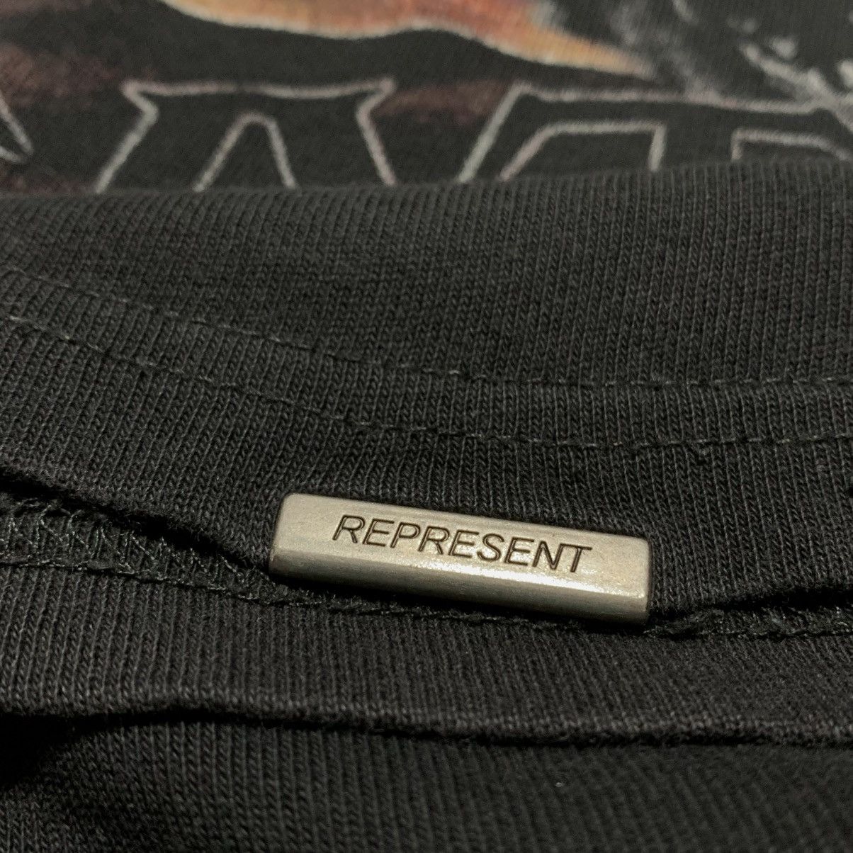 Represent Clo. Represent Small The Heat Graphic Vintage Black Tee 2020 Size US S / EU 44-46 / 1 - 6 Thumbnail
