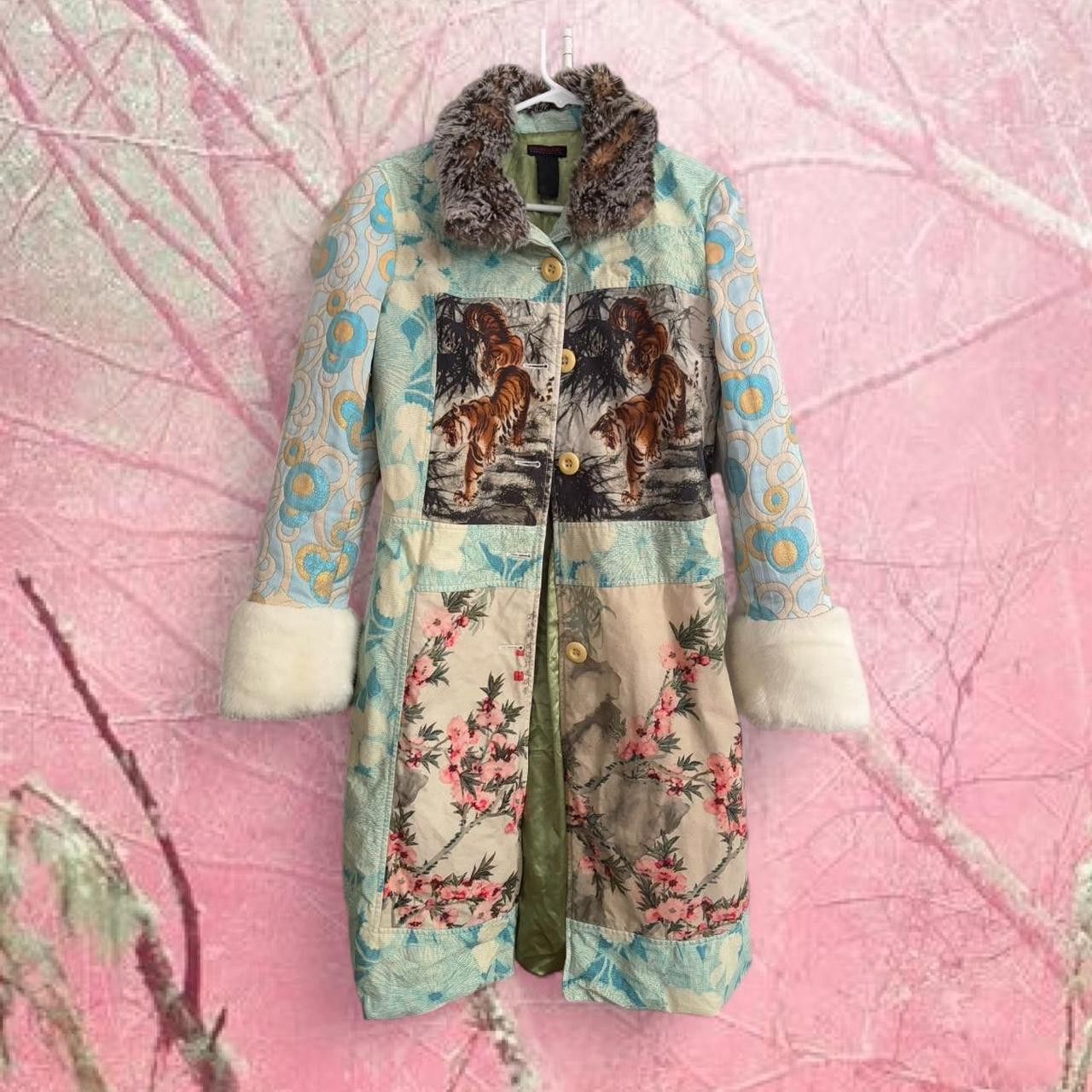 Custo Barcelona Custo Barcelona Women's Patchwork Coat Size M / US 6-8 / IT 42-44 - 1 Thumbnail