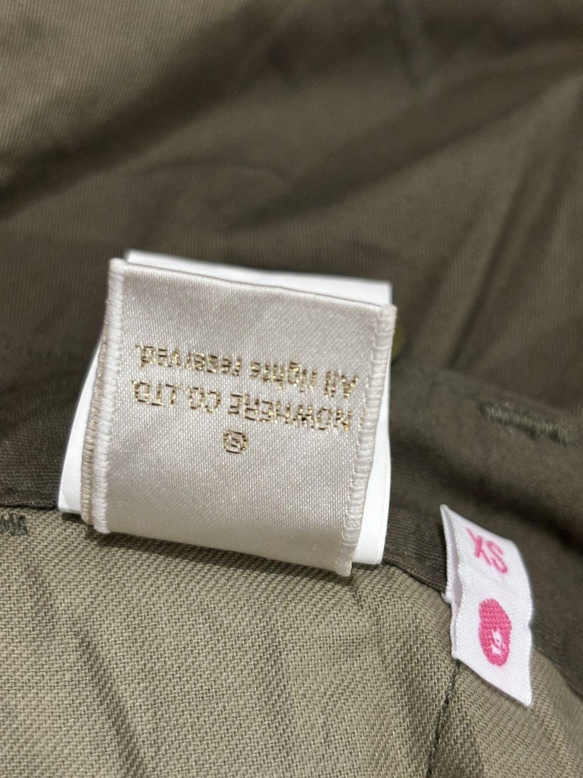 Bape Bape by A Bathing Ape Pleated Chino Trousers Size 30" / US 8 / IT 44 - 6 Thumbnail
