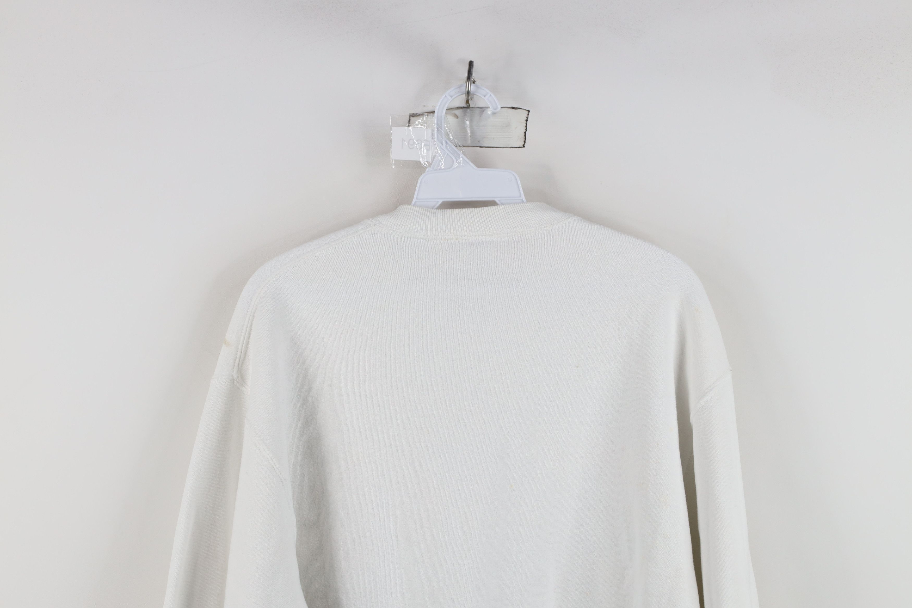 Vintage Vintage 90s Streetwear Glue Paint Geometric Sweatshirt Size L / US 10 / IT 46 - 14 Thumbnail