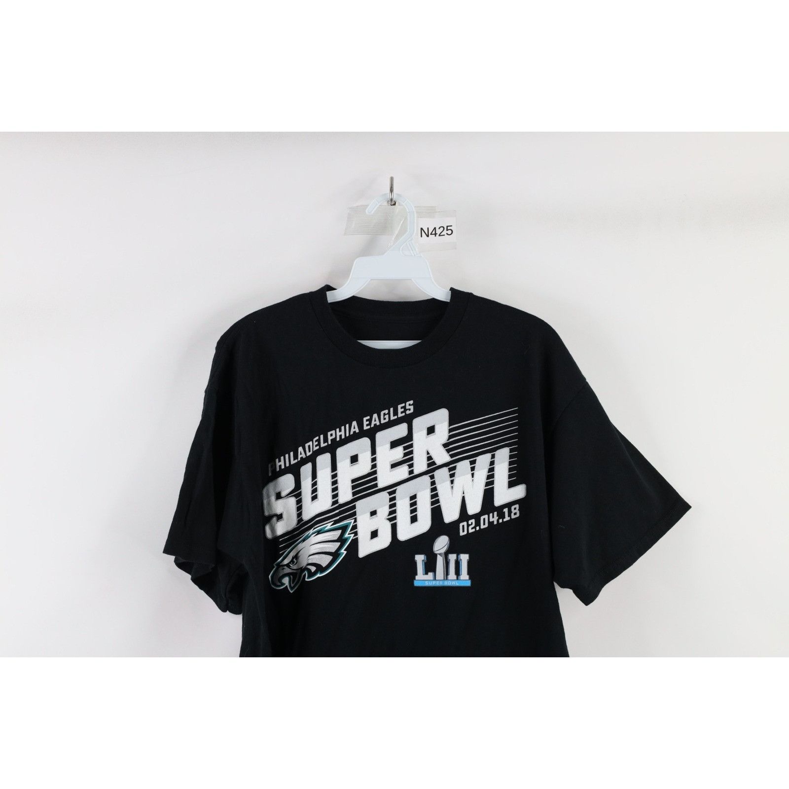 Vintage NFL 2018 Super Bowl Champions Philadelphia Eagles T-Shirt Size US L / EU 52-54 / 3 - 2 Thumbnail