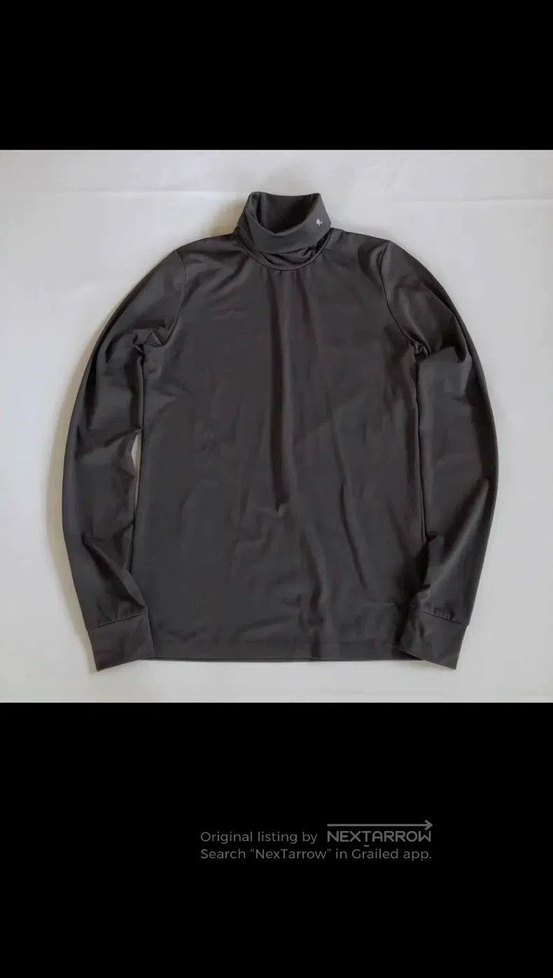 Raf Simons Raf simons Grey elastic slim high-necked undershirt Size US M / EU 48-50 / 2 - 1 Thumbnail