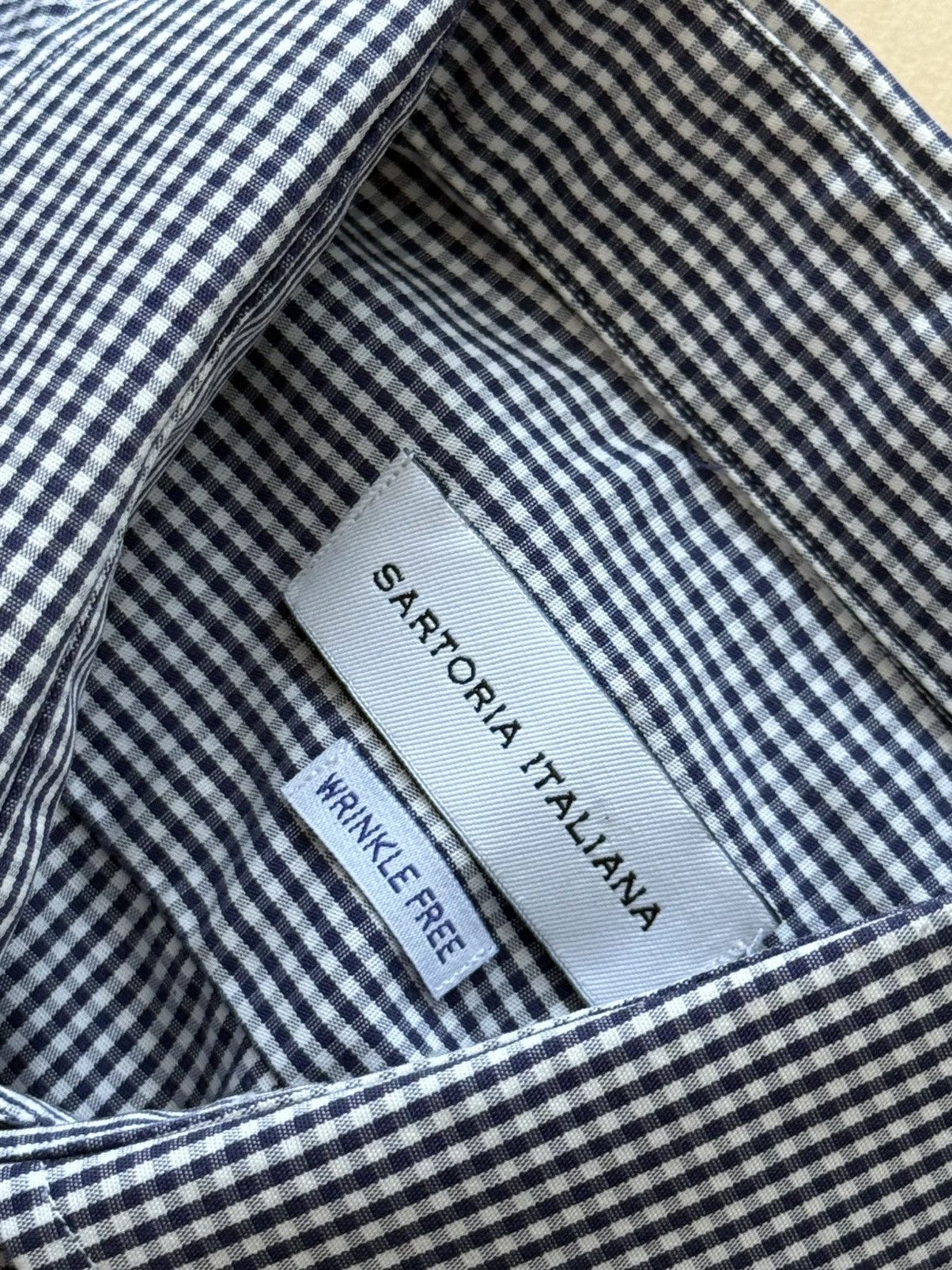 Other Sartoria Italiana checkered ls button up shirt luxury Size US S / EU 44-46 / 1 - 3 Thumbnail