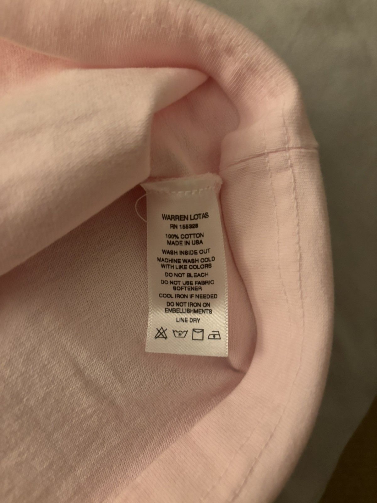 Warren Lotas Warren Lotas Pink Hell Tee Size US M / EU 48-50 / 2 - 4 Thumbnail
