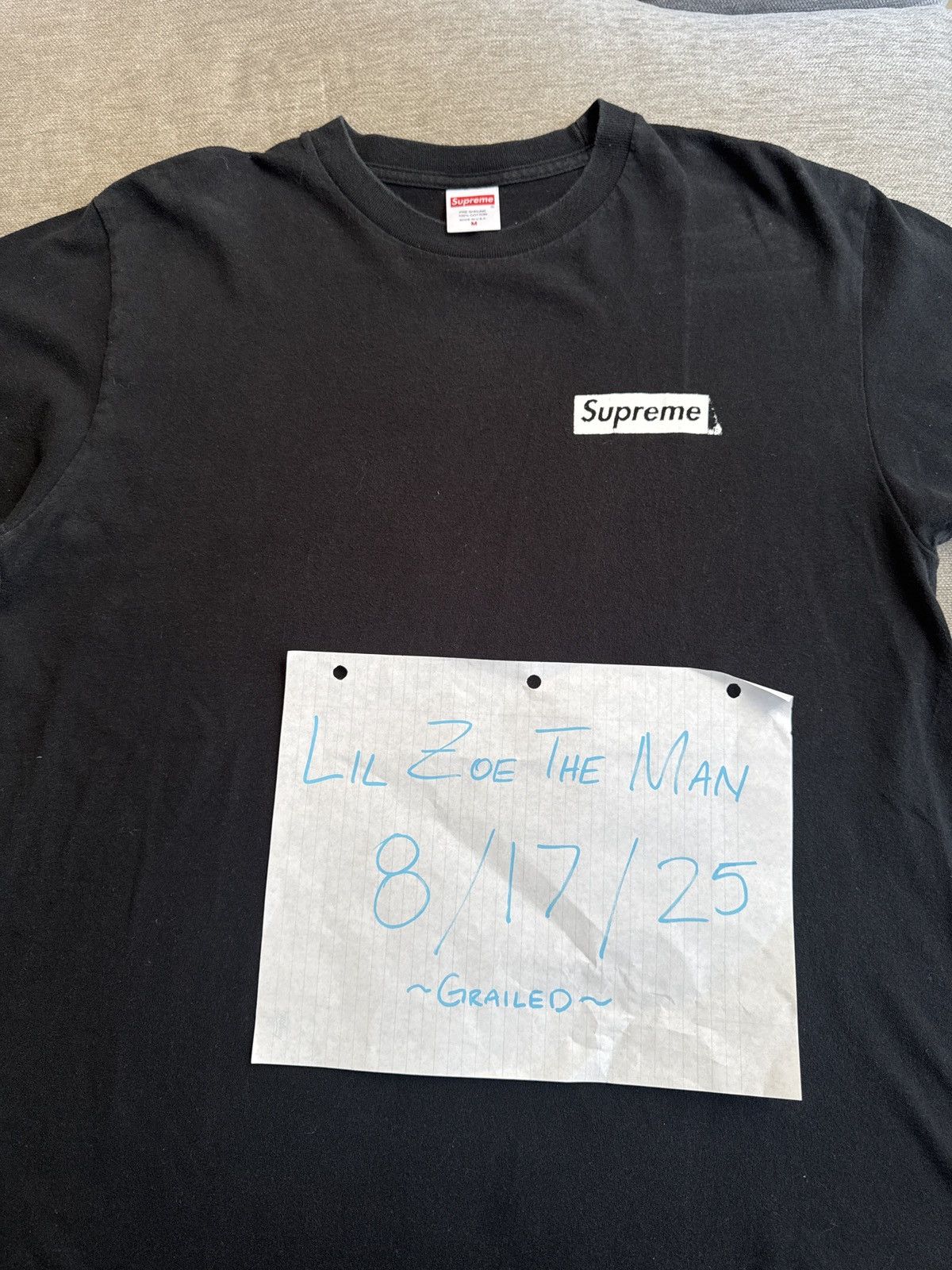 Supreme Supreme No More Sh*t Tee Size US M / EU 48-50 / 2 - 5 Thumbnail