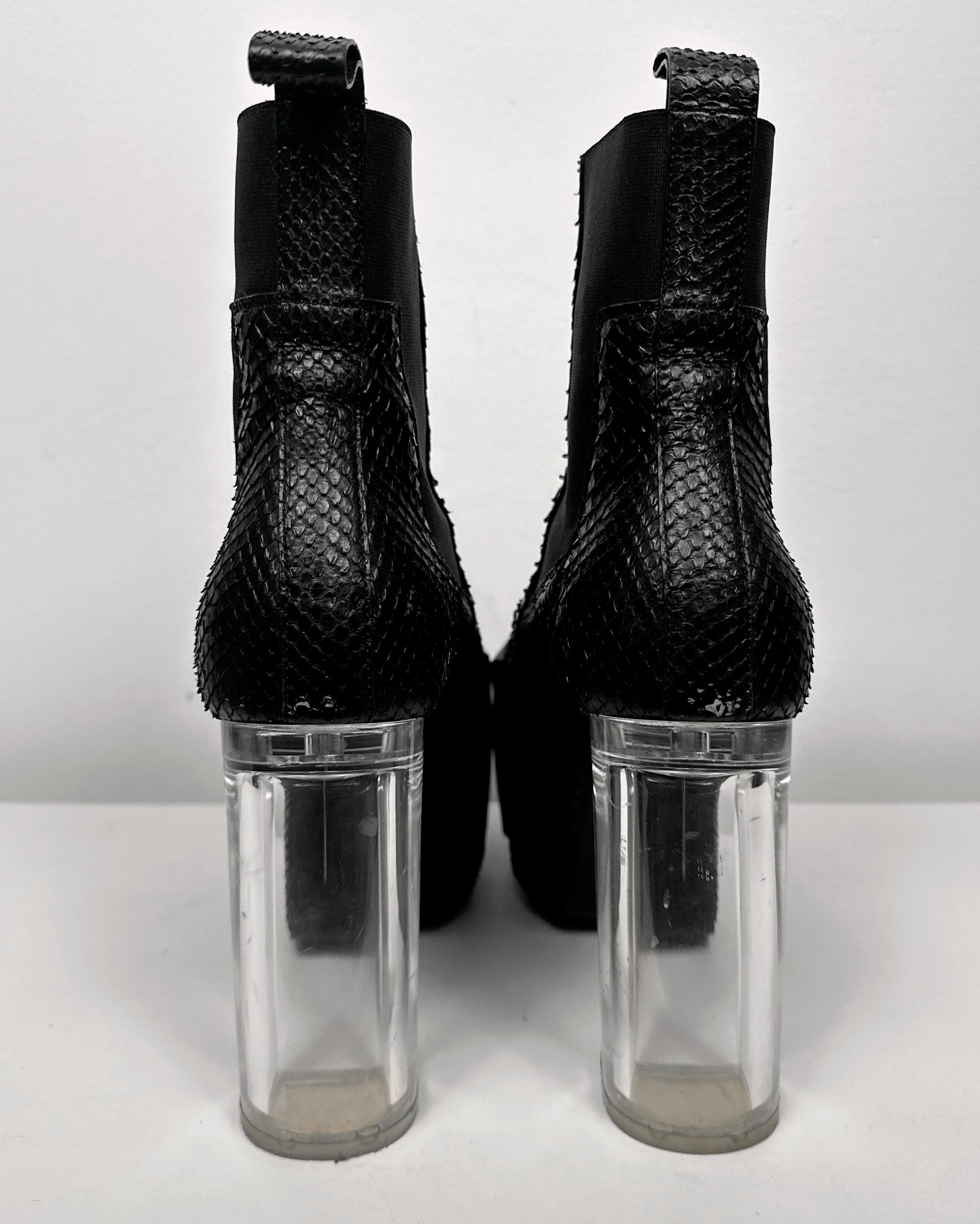 Rick Owens Rick Owens Piracucu Leather Kiss Beatle Platform Heels Size US 7 / EU 40 - 7 Thumbnail