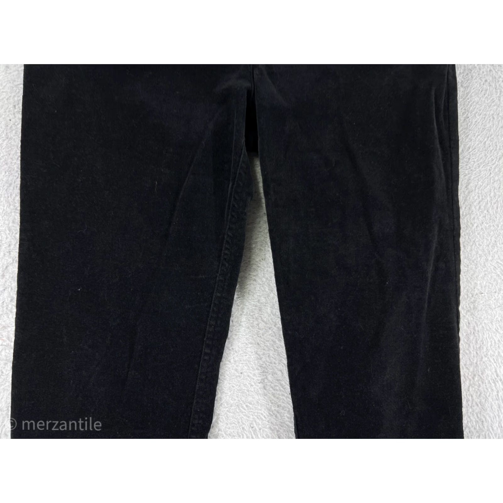Esprit Esprit Womens Pants Chino Bootcut Black Corduroy Stretch Size 3 Casual Business Workwear Size 26" / US 2 / IT 38 - 6 Thumbnail