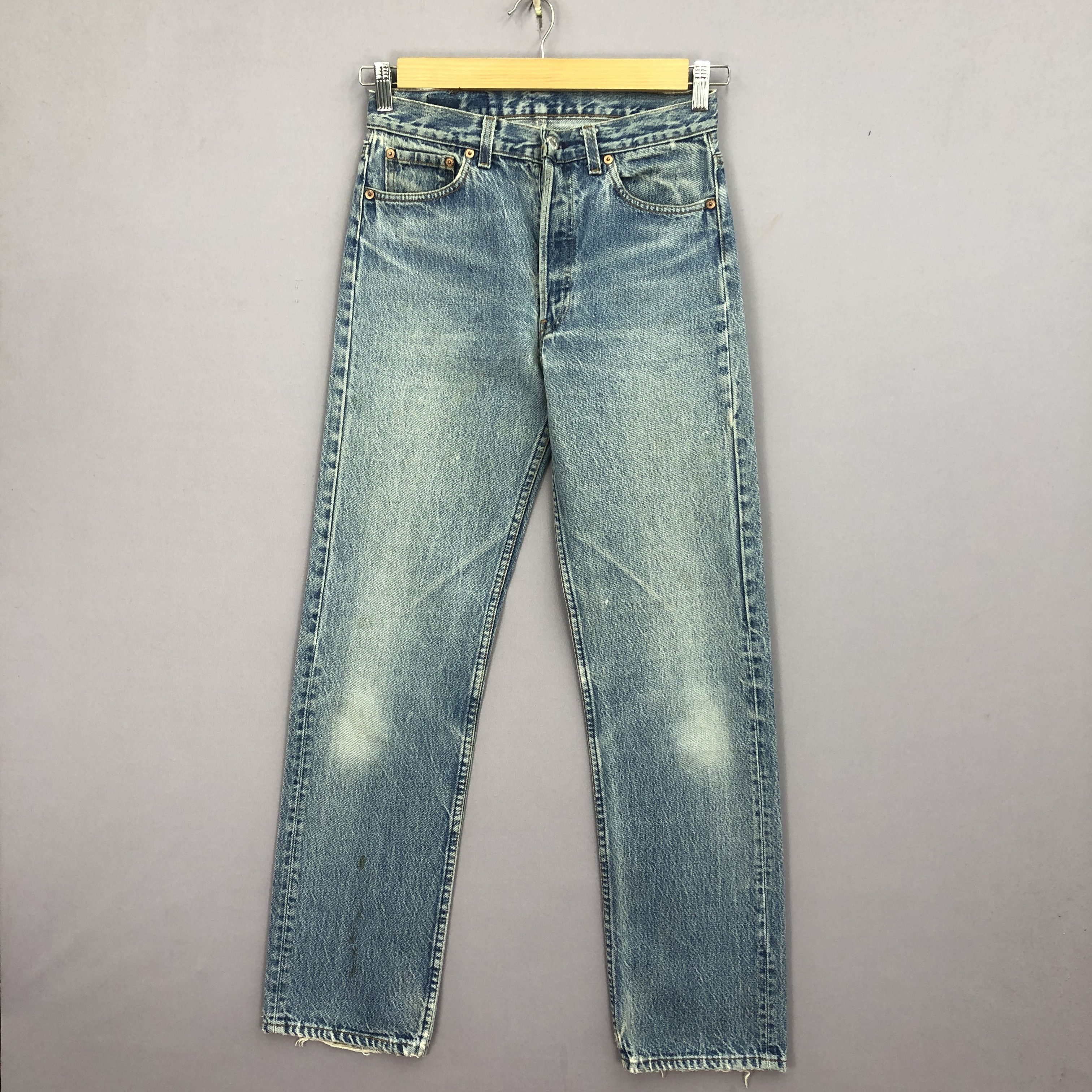 Levi's Vintage 90s Levis 501 Faded Jeans Levi's Stonewash Denim Size 28" / US 6 / IT 42 - 1 Thumbnail