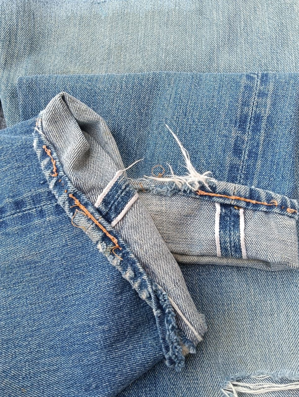 Levi's Early 60s Levi’s 501 Big E selvedge Distressed Button 16. Size US 30 / EU 46 - 9 Thumbnail
