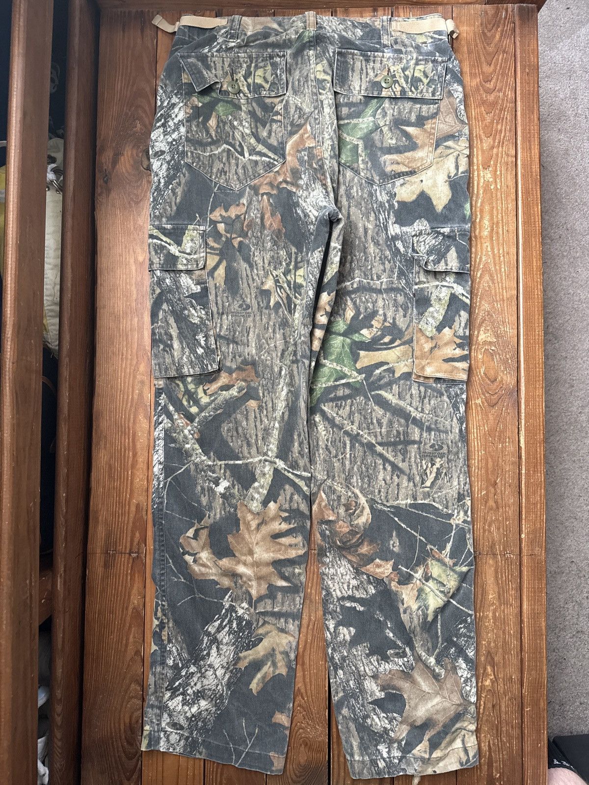 Cabelas Vintage Cabelas Real Tree Mossy Oak Camo Cargo Pants Size US 32 / EU 48 - 3 Thumbnail