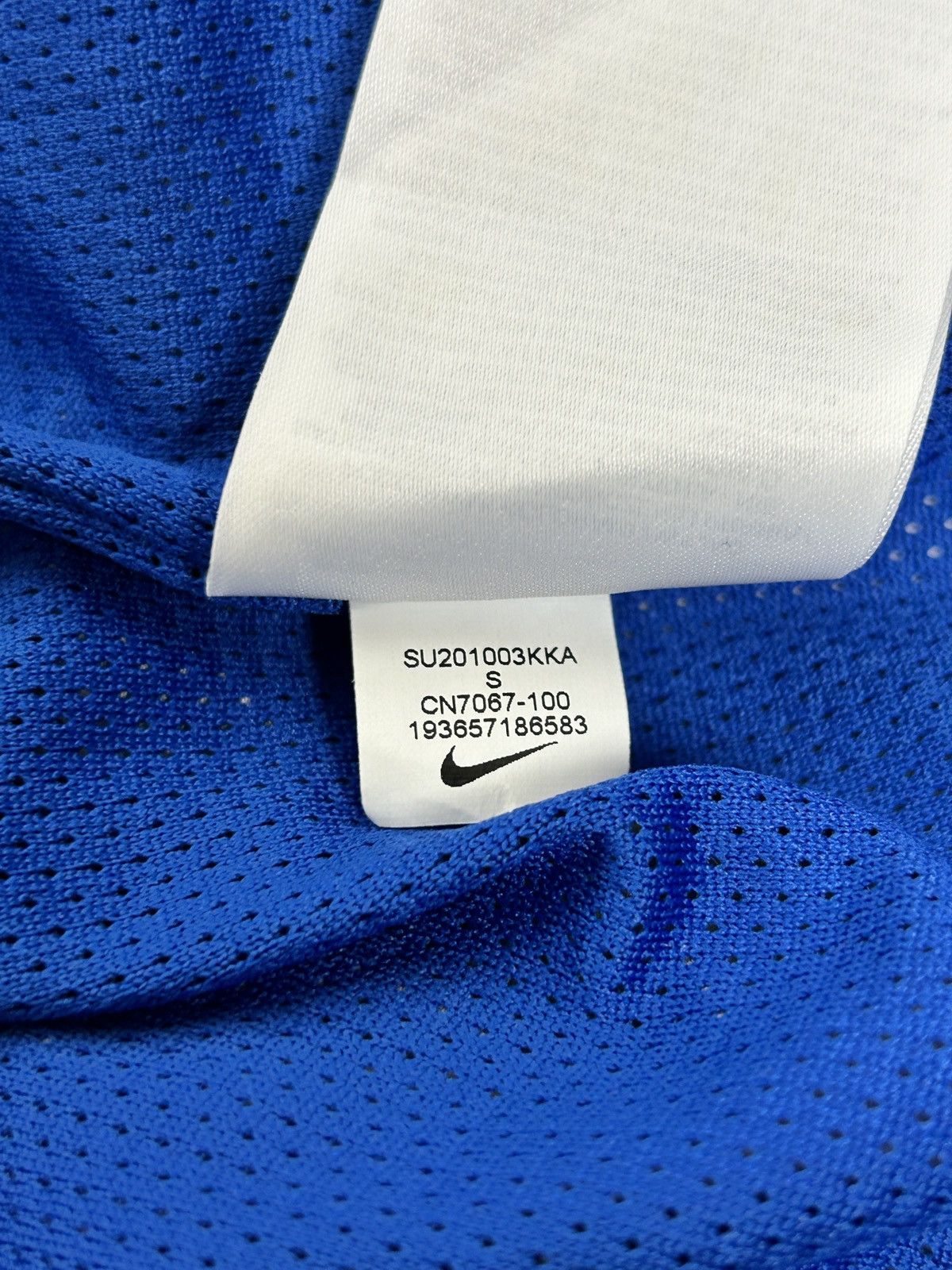 Nike Nike England All Weather AOP Training Football Jacket Blue S Size US S / EU 44-46 / 1 - 10 Thumbnail