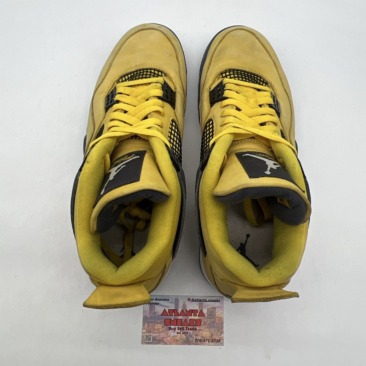 Jordan Brand Air Jordan 4 lightning Size US 12 / EU 45 - 6 Thumbnail