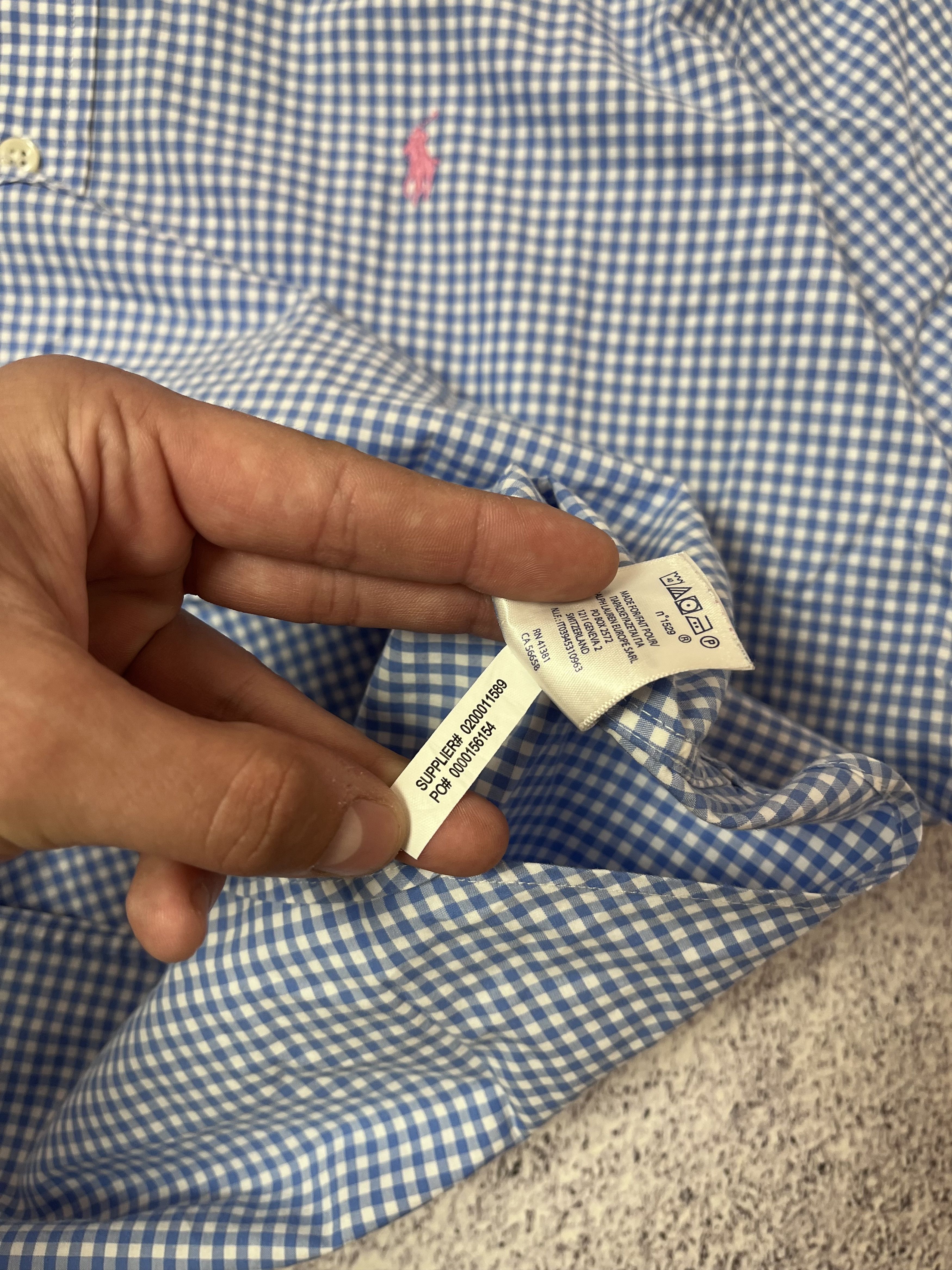 Japanese Brand × Polo Ralph Lauren Men’s button down shirt Polo Ralph Lauren size L blue y2k Size US L / EU 52-54 / 3 - 8 Thumbnail
