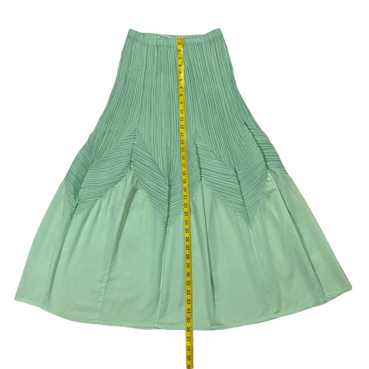 Designer × Issey Miyake Issey Miyake Fete Pleated Long Skirt Size 25" / US 0 / IT 36 - 4 Thumbnail