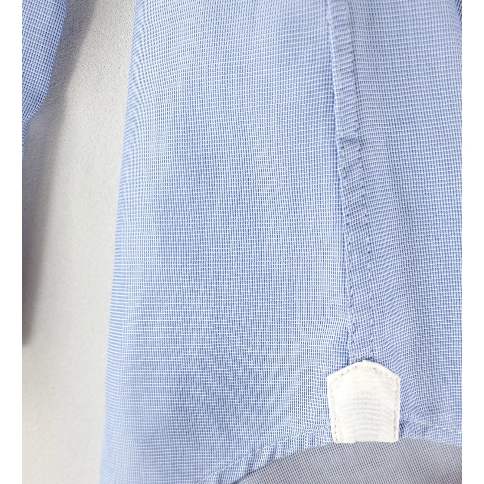Suitsupply Suitsupply Dress Shirt Blue Mens 39/15.5 Egyptian Cotton Button Up Long Sleeve M Regular Shirt Mens Size 40R - 4 Thumbnail
