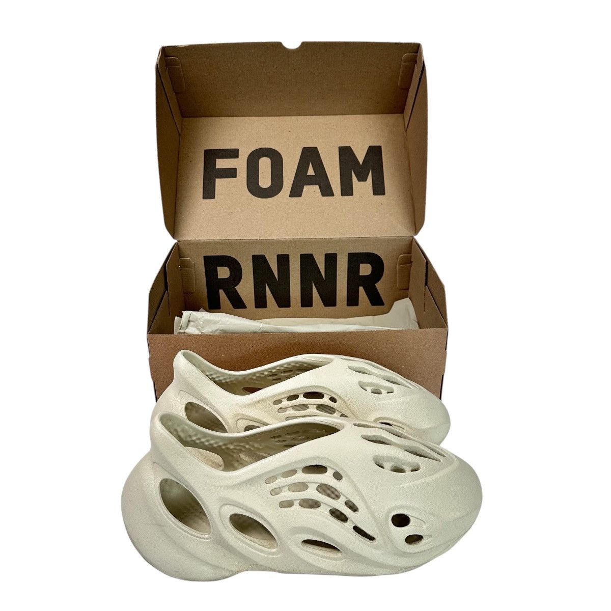 Adidas × Kanye West adidas Yeezy Foam Runner Sand RNNR Kanye West US Size 10 Size US 10 / EU 43 - 1 Thumbnail