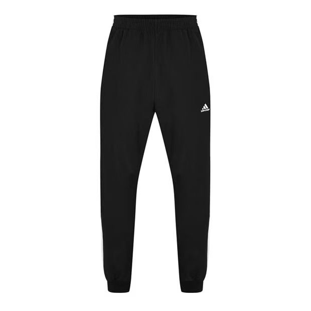 image of Balenciaga O1G2R1Mq0324 Joggers Sweatpants In Black & White in Black/White, Men's (Size 34)