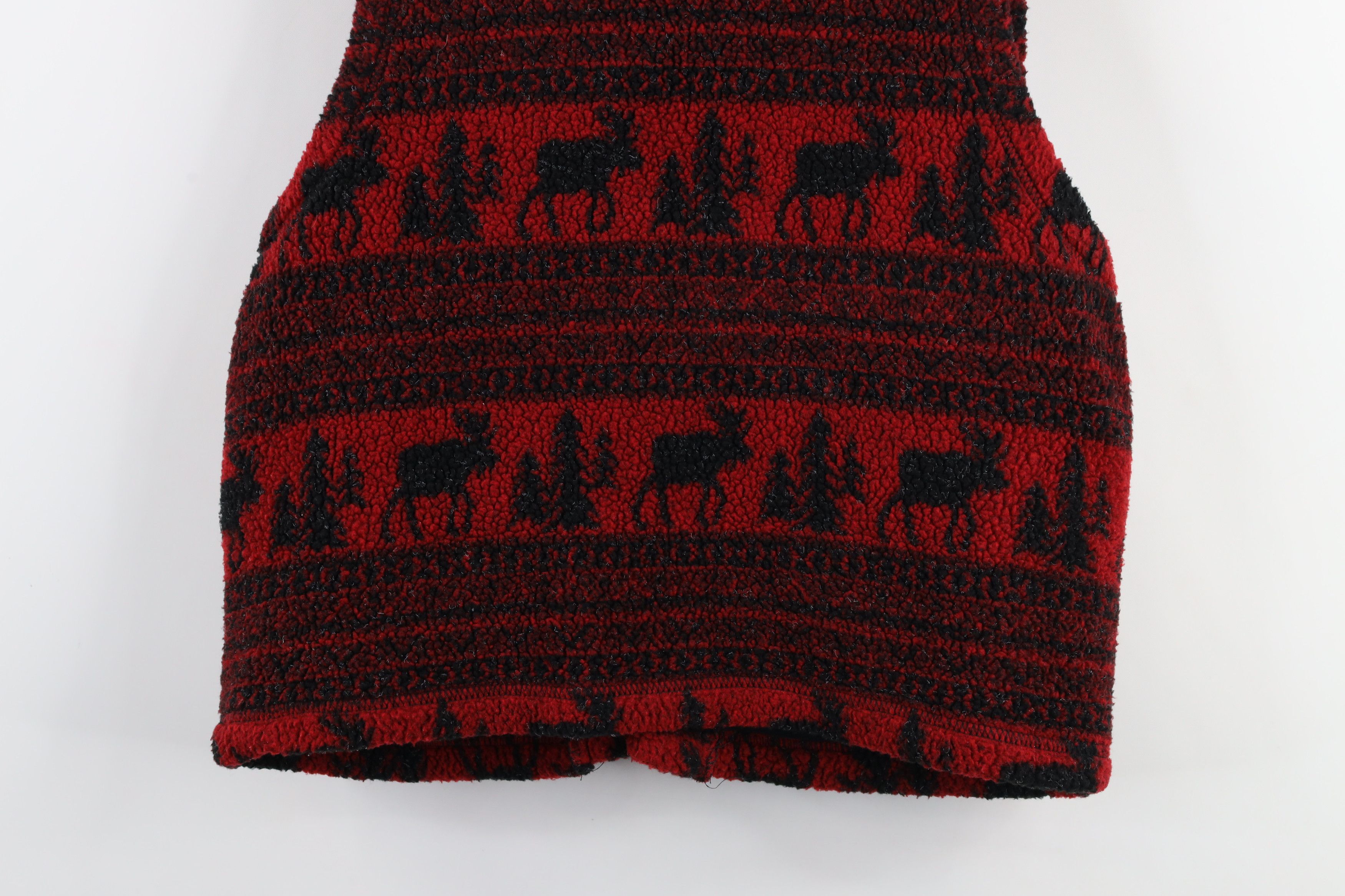 Vintage × Woolrich Woolen Mills Vintage 90s Woolrich Toggle Button Moose Tree Vest Jacket Size L / US 10 / IT 46 - 12 Thumbnail