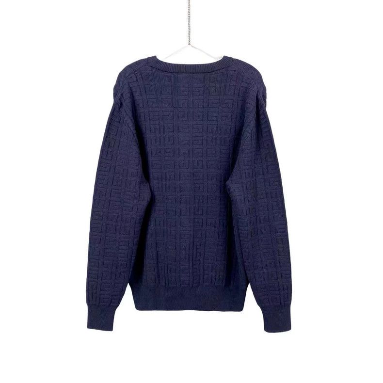 Givenchy Givenchy Embossed Logo All-Over Print Sweater 2506-Nextarro Size US XL / EU 56 / 4 - 2 Thumbnail
