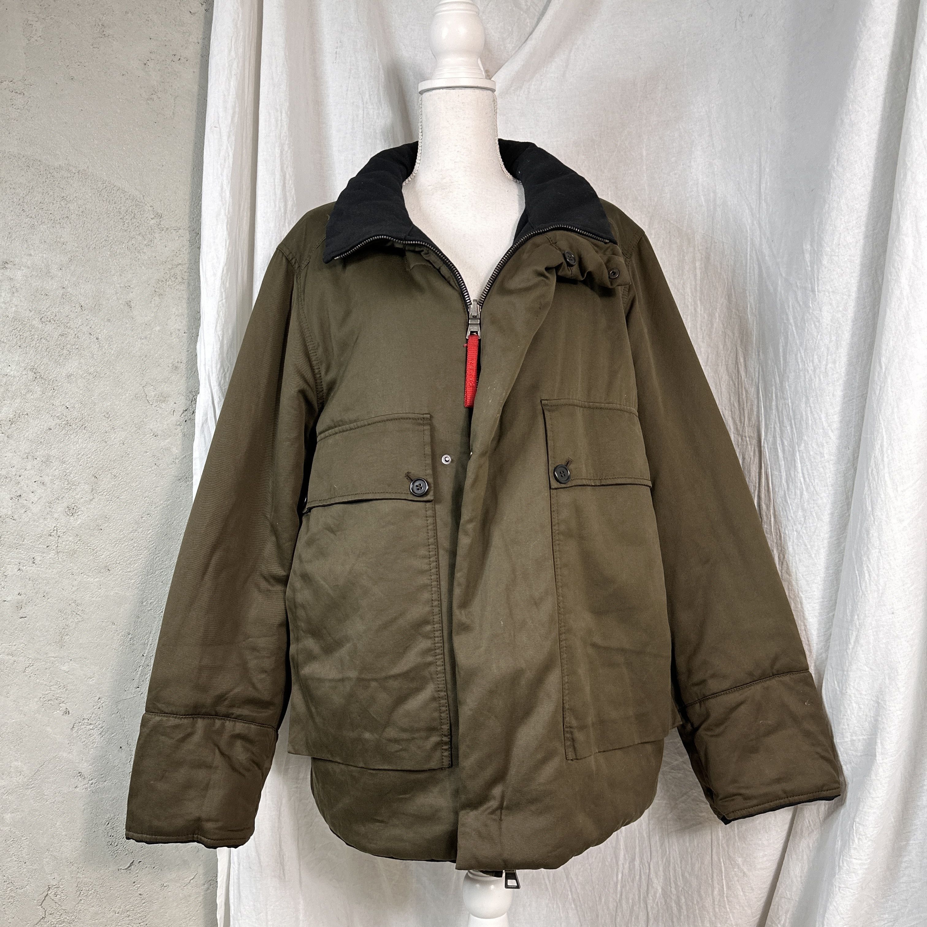 Prada × Vintage Vintage Prada Reversible Jacket Size US XL / EU 56 / 4 - 9 Thumbnail