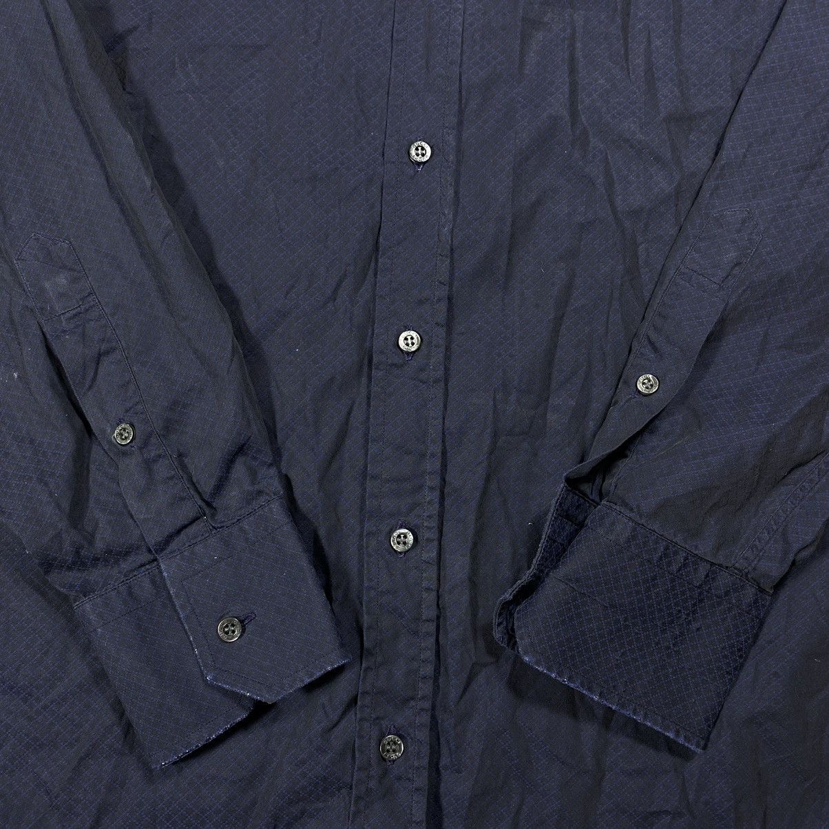 Gucci × Vintage GUCCI VINTAGE LONGSLEEVE BUTTON UP SHIRT LUXURY DESIGNER Y2K Size US L / EU 52-54 / 3 - 7 Thumbnail