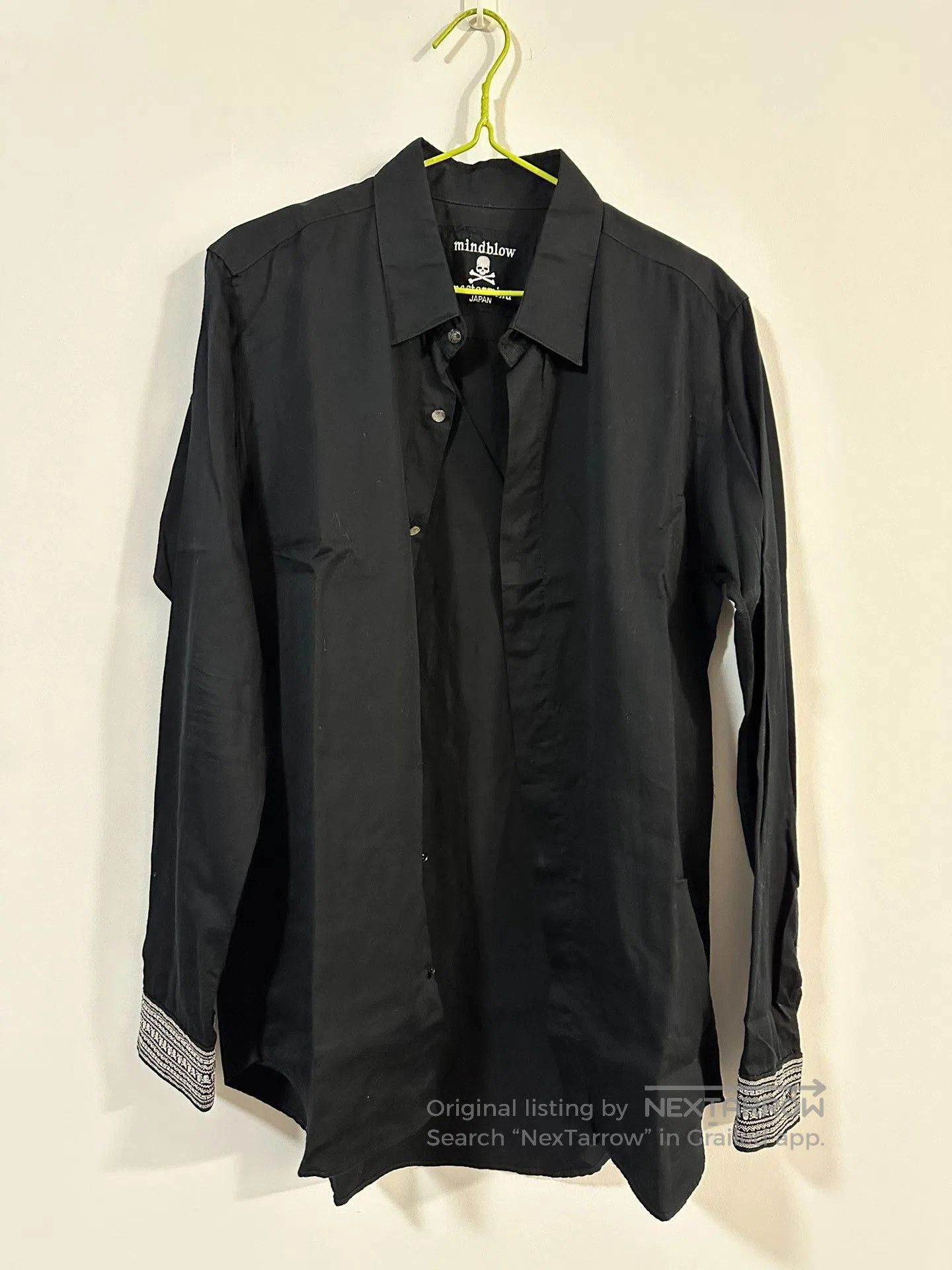 Mastermind Japan Mastermind JAPAN Men's Skull Embroidery Shirt. Size US M / EU 48-50 / 2 - 1 Thumbnail