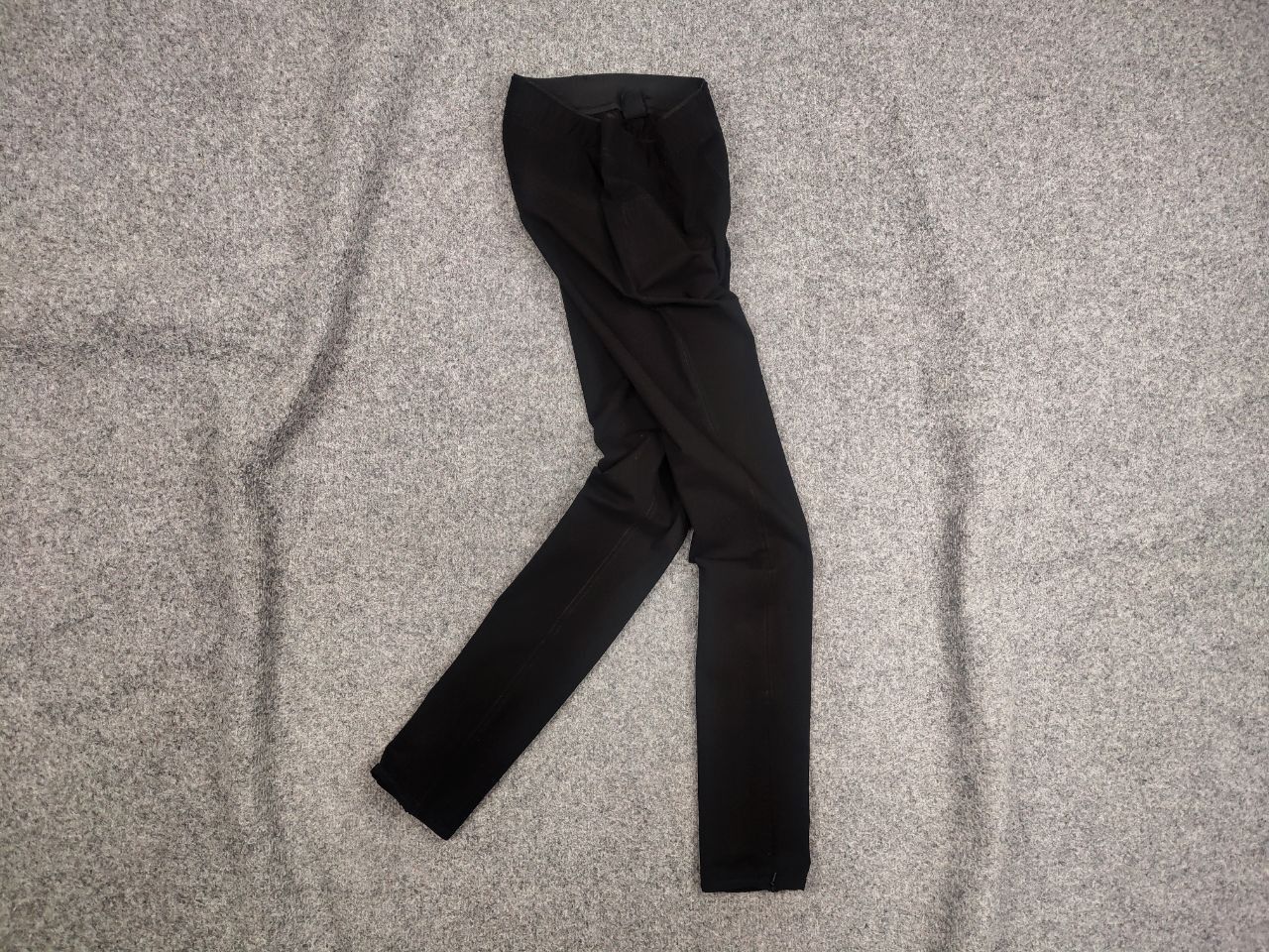 Helmut Lang USA Skinny Narrow Elastic Black Leg Pants
