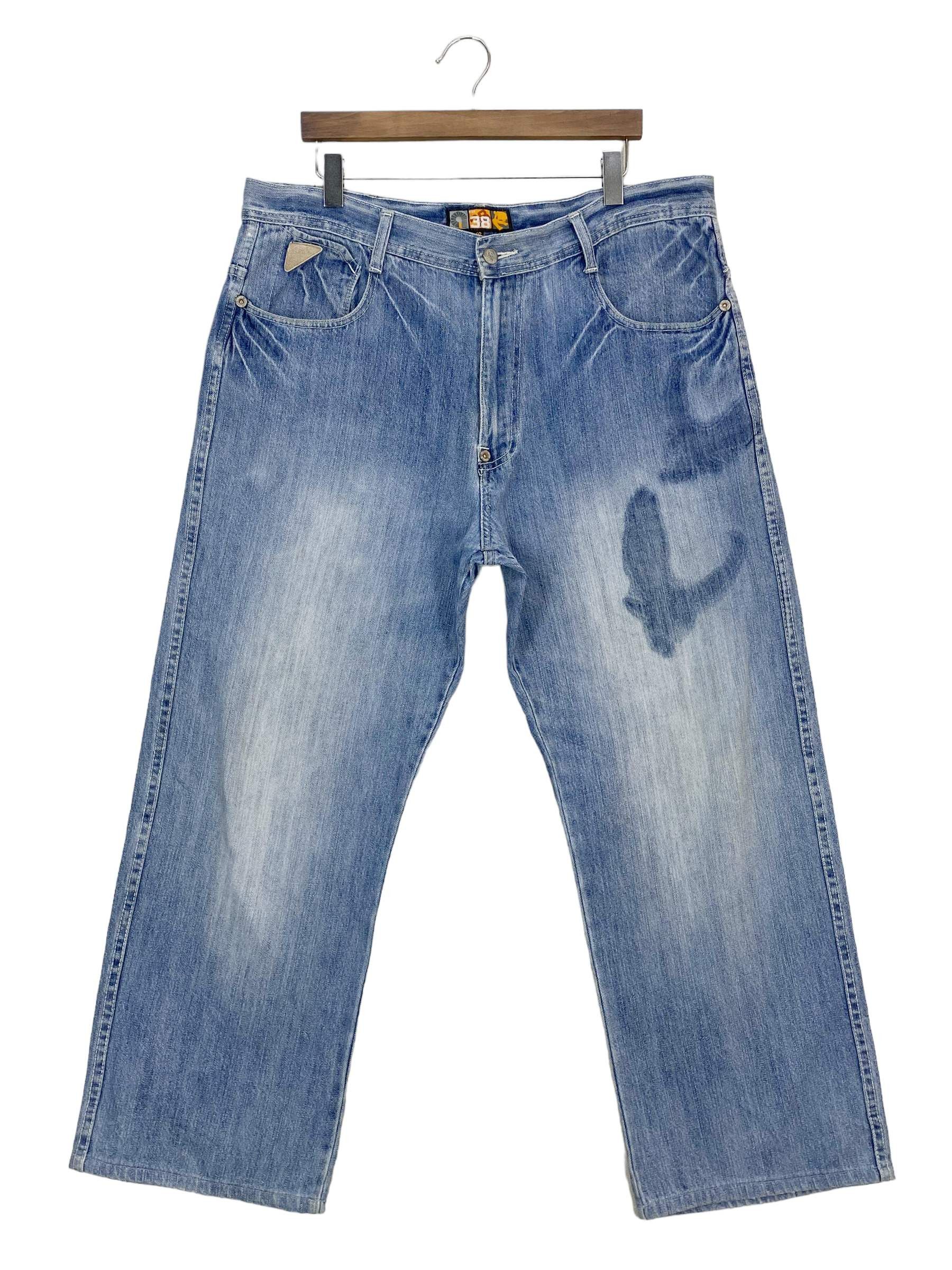 Akademiks Akademiks Denim Jeans Hip Hop Baggy Skateboards Jeans Size US 38 / EU 54 - 5 Thumbnail