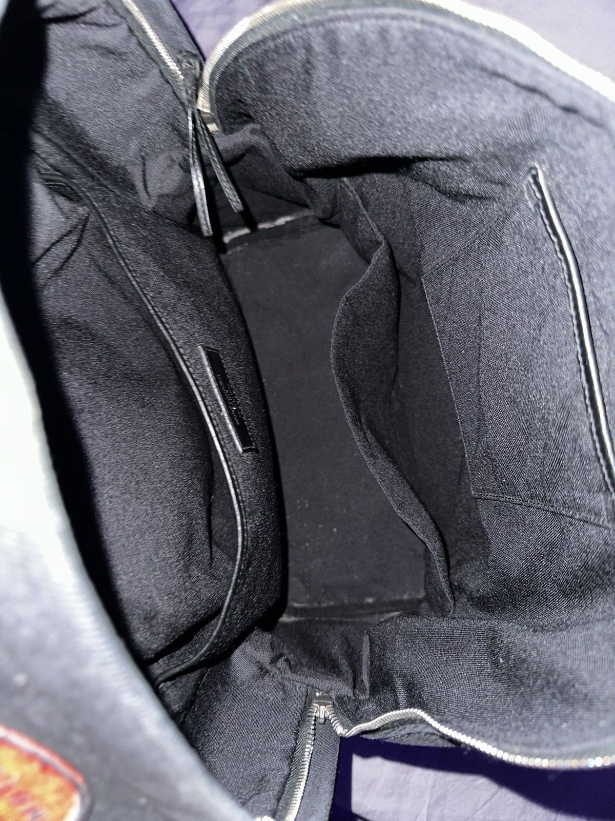 Yves Saint Laurent Yves Saint Laurent Twill Patches City Backpack Size ONE SIZE - 7 Thumbnail