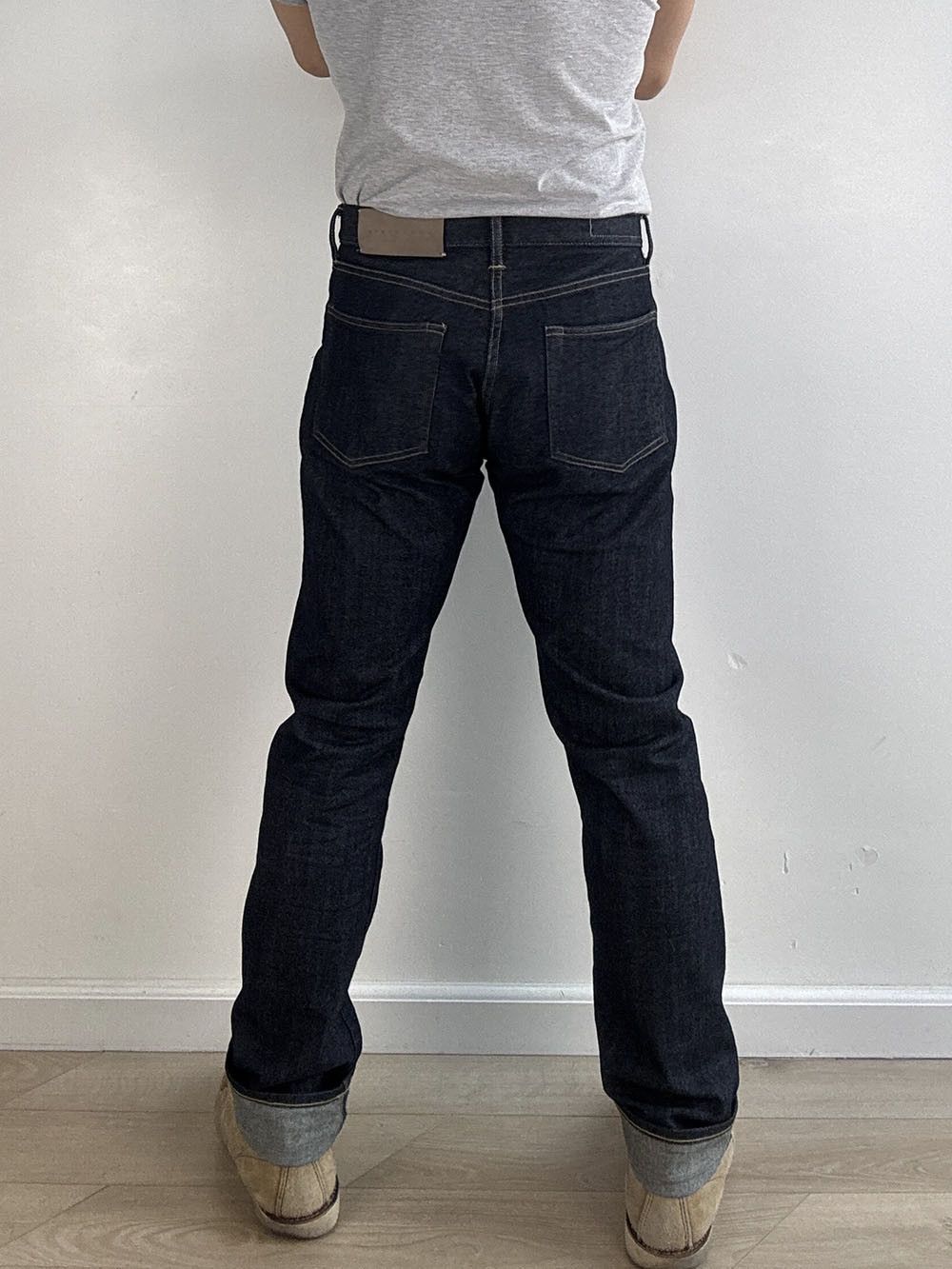 KURO KURO DENIM “Helvetica” W31xL32 One Wash Japanese Selvedge Size US 31 - 15 Thumbnail