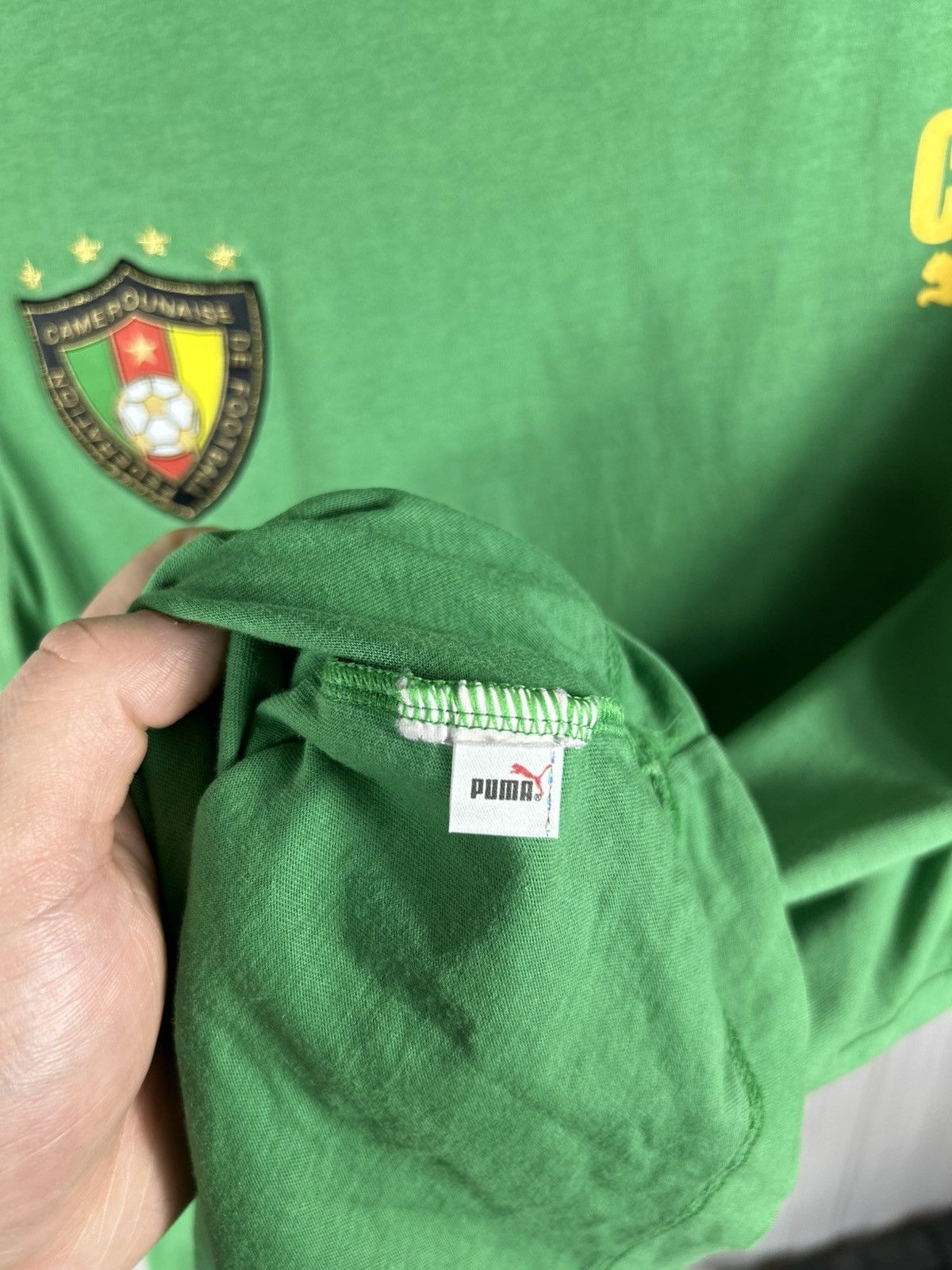 Puma Vintage 2004-06 Cameroon Puma Training Vest XXL Jersey Size US XXL / EU 58 / 5 - 10 Thumbnail
