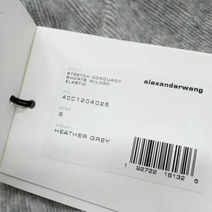 Alexander Wang Alexander Wang SS21 Logo Corduroy Shorts - Size 24" / US 00 / IT 34 - 4 Thumbnail