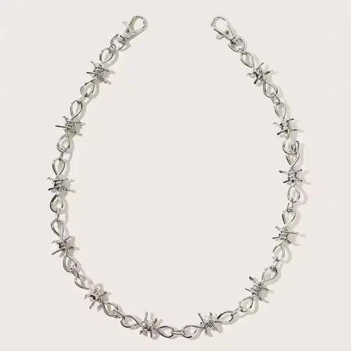 Jewelry Barb Wire Wallet Chain Size ONE SIZE - 4 Thumbnail