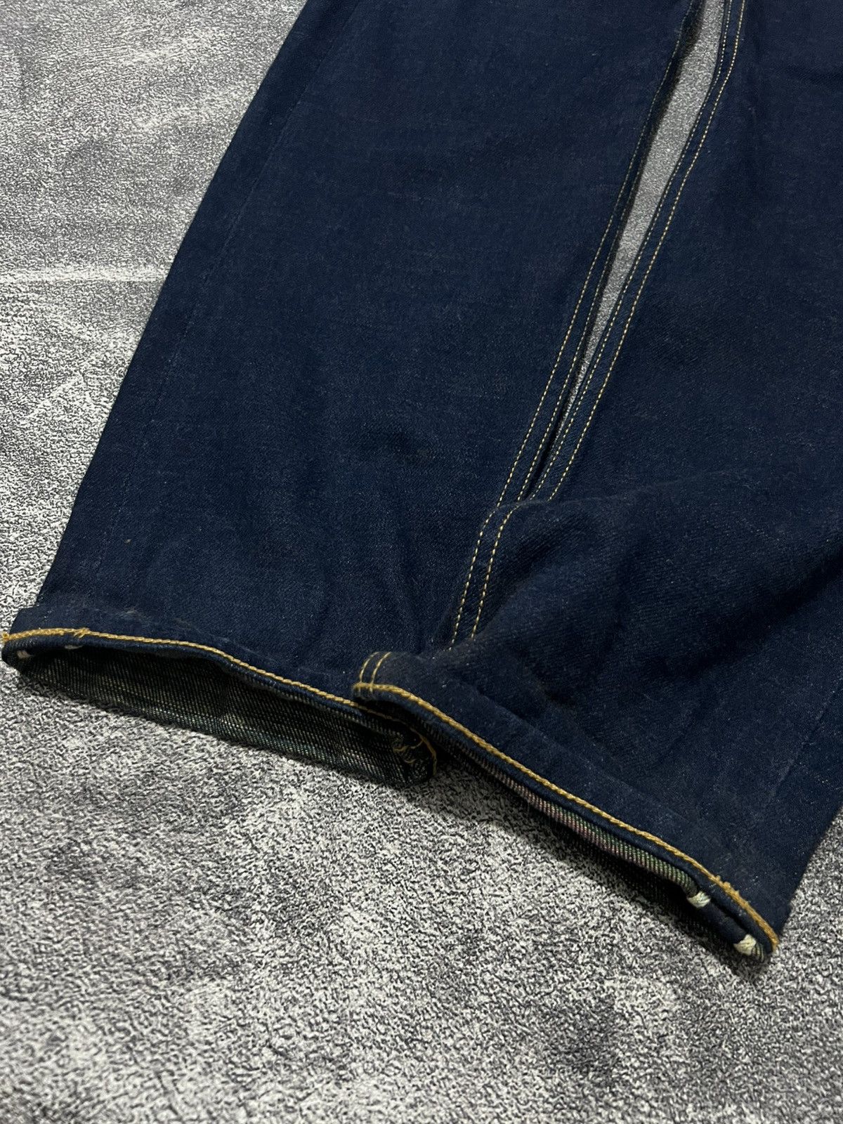 Edition Japan Maden Uncle Fu Rainbow Weft Selvedge Denim Size US 33 - 5 Thumbnail