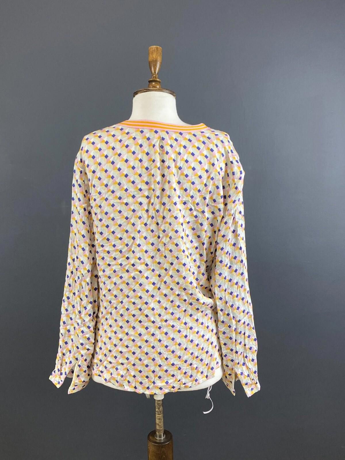 Designer Emily Van Den Bergh Multicolor Blouse Shirt Size 44 / L Size M / US 6-8 / IT 42-44 - 6 Thumbnail