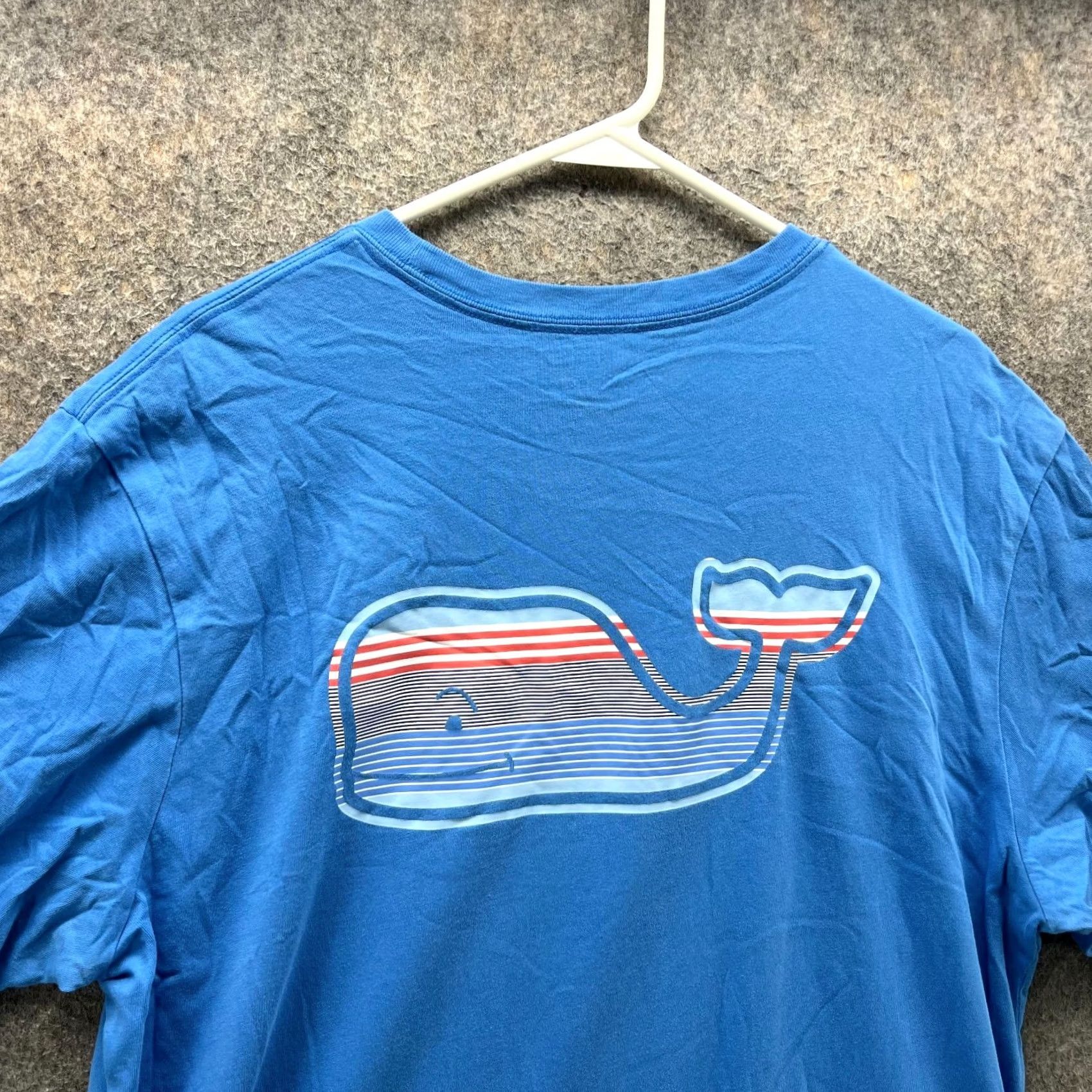 Vineyard Vines Vineyard Vines Shirt Mens Large Blue Casual Tee Crewneck Big Whale Print Vtg Size US L / EU 52-54 / 3 - 4 Thumbnail
