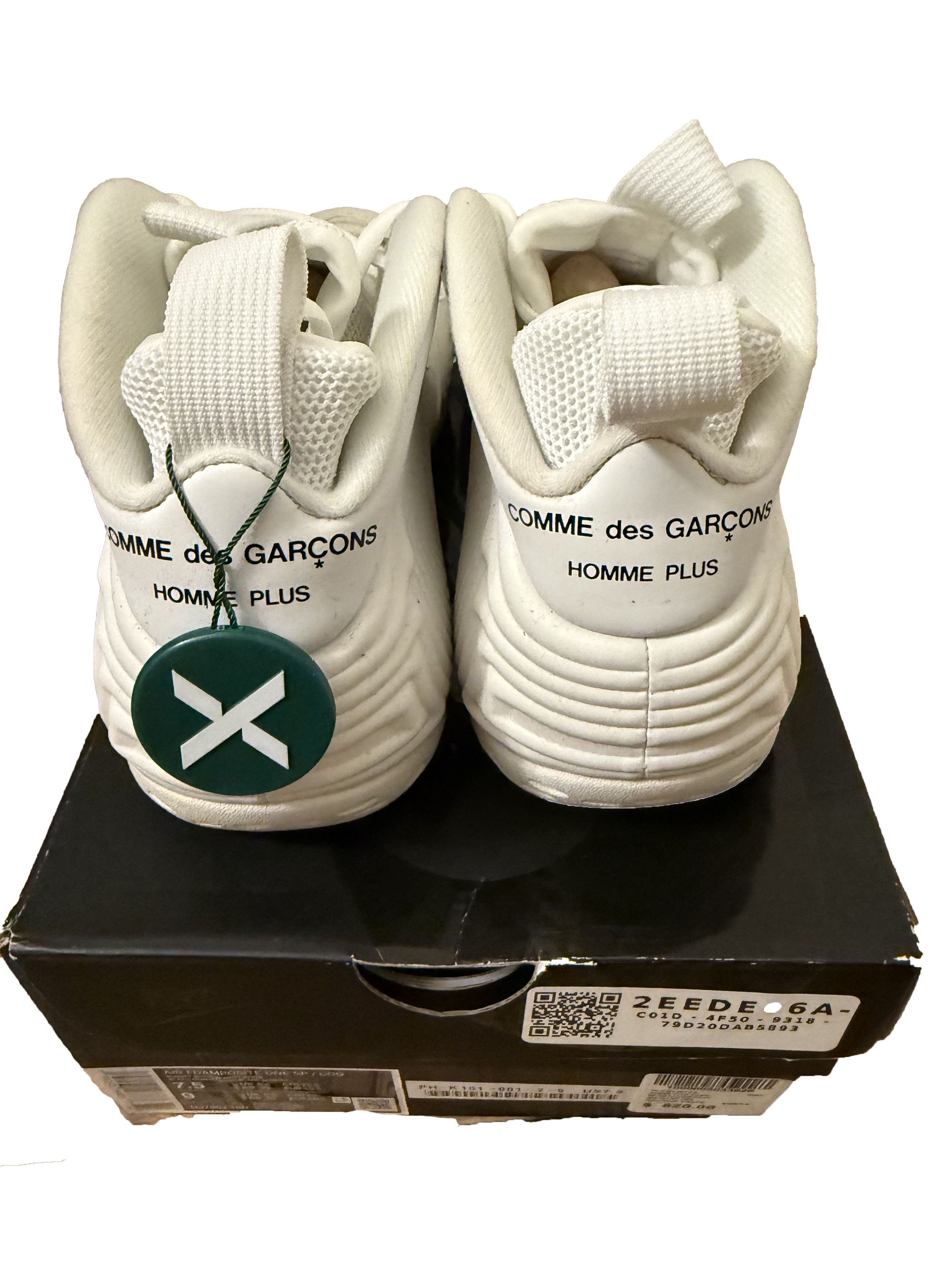Comme des Garcons Homme Plus × Nike Air Foamposite One “White Size US 7.5 / EU 40-41 - 4 Thumbnail