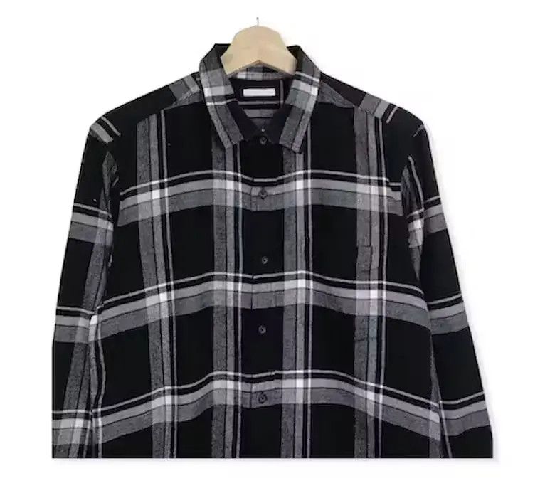 Flannel Japanese Brand G.U Plaid Tartan Flannel Shirt Size US L / EU 52-54 / 3 - 2 Thumbnail
