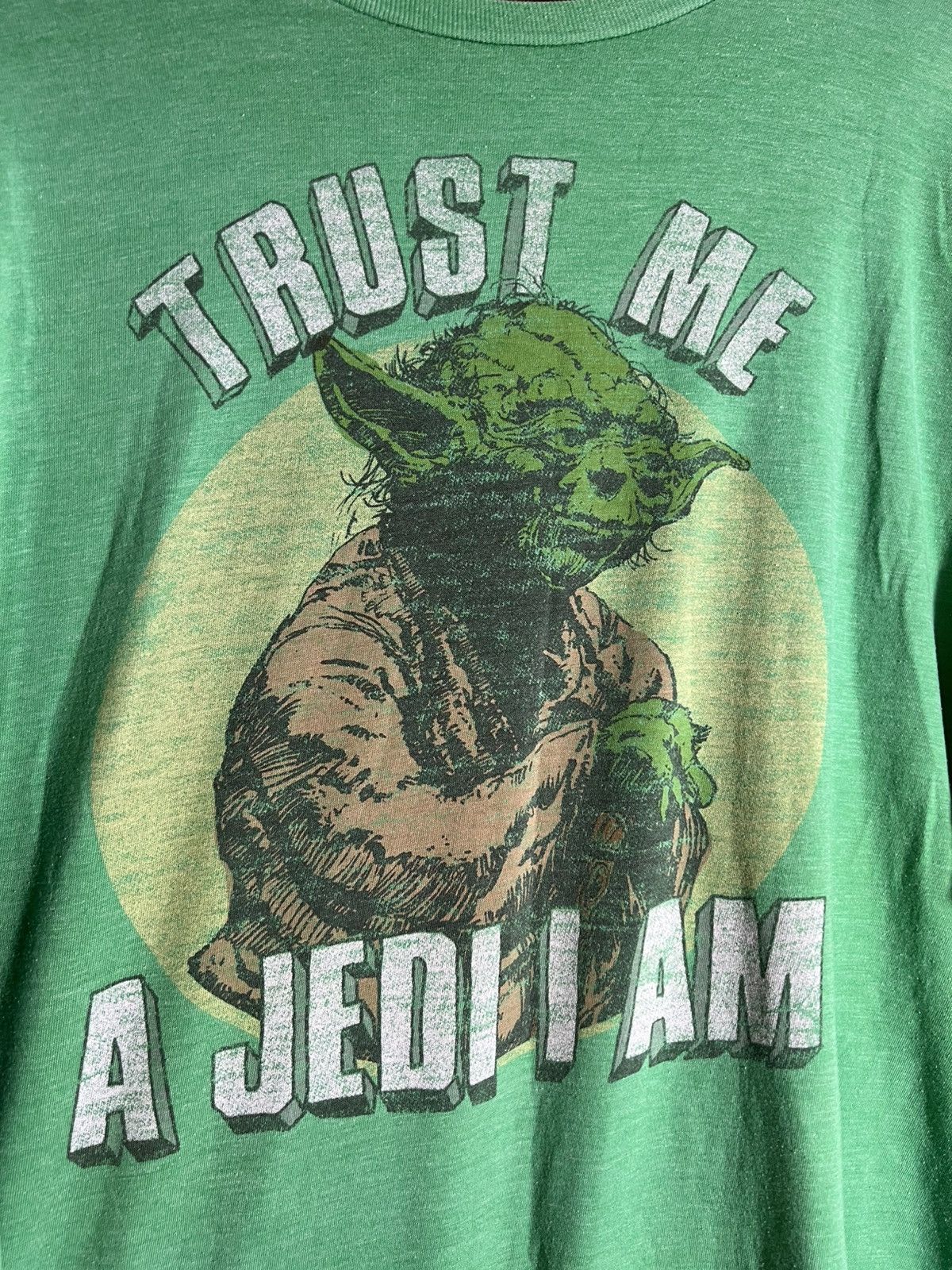 Vintage Y2K 2000’s VTG Vintage Star Wars Yoda Jedi Retro Funny Shirt Size US XXL / EU 58 / 5 - 4 Thumbnail
