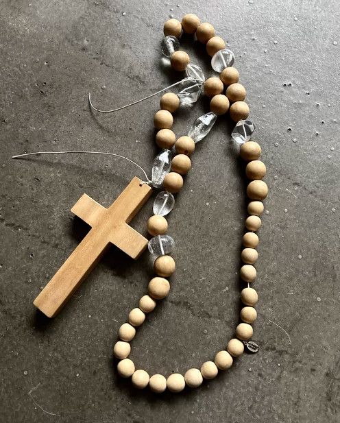 Other Number (N)ine 08SS Crystal Cross Necklace Size ONE SIZE - 4 Thumbnail
