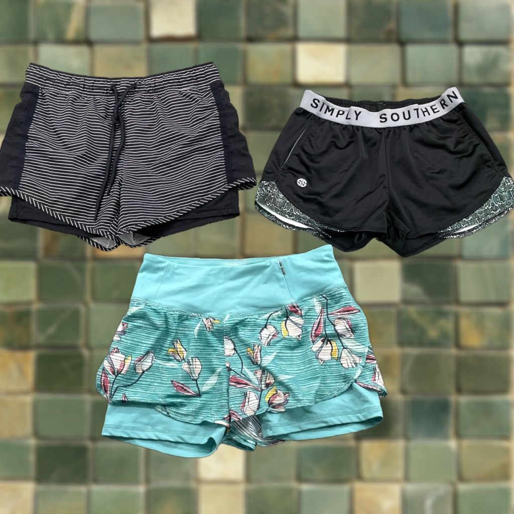 J Brand Athletic Shorts Women Small LOT (3) Mix Brand Training Sportswear Running Preppy Size 28" / US 6 / IT 42 - 1 Thumbnail