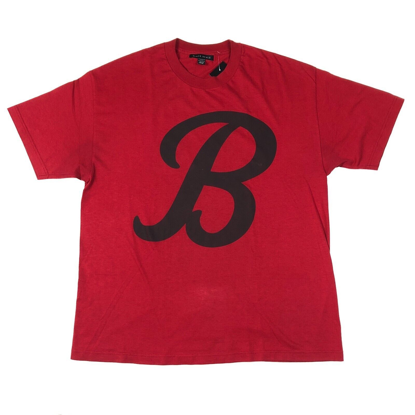 Black Scale × Crooks & Castles Black Scale Big B Logo Red Tee T Shirt size XL Streetwear B4 Size US XL / EU 56 / 4 - 1 Thumbnail
