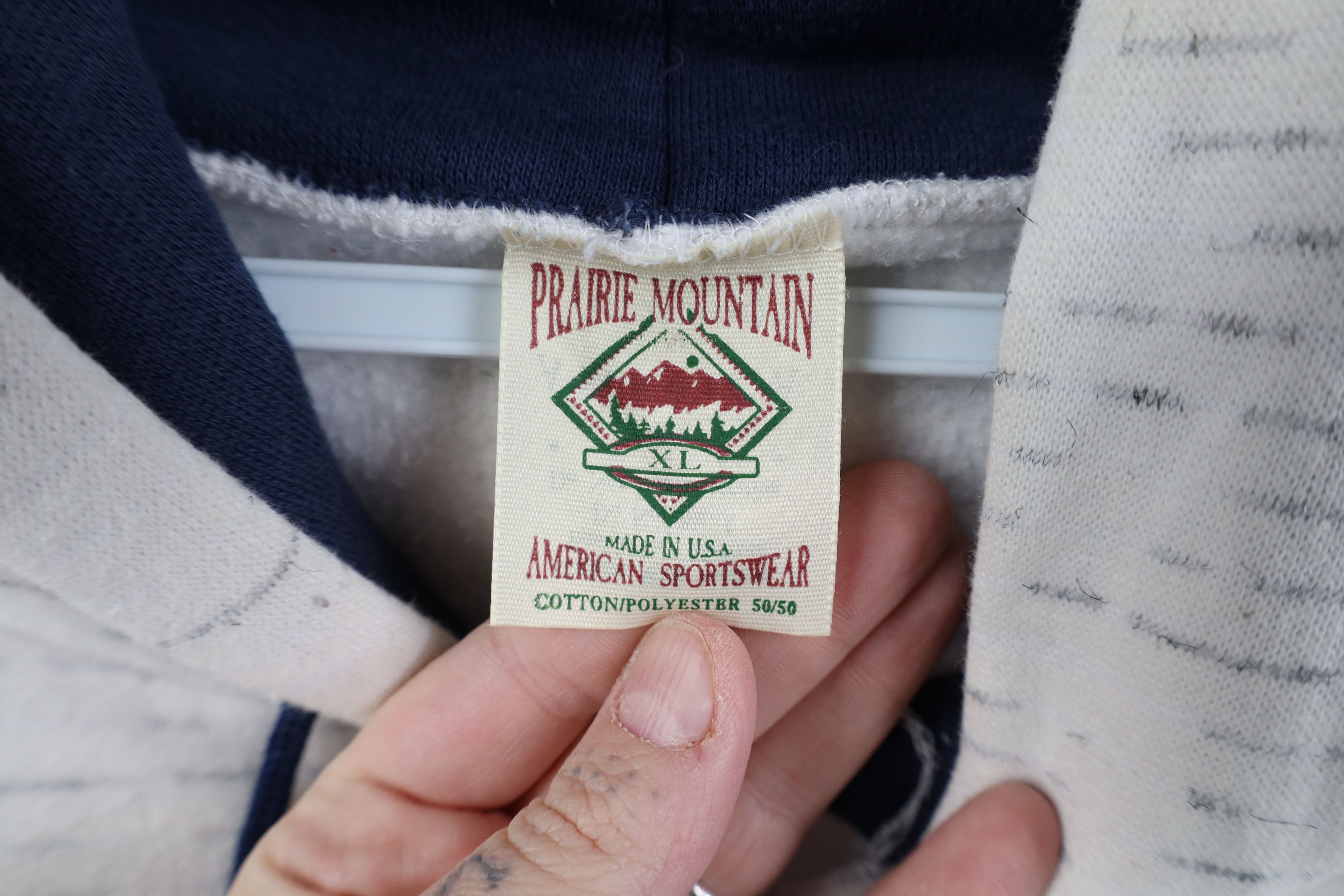 Vintage Vintage 90s Streetwear Pennsylvania Hoodie Sweatshirt USA Size US XL / EU 56 / 4 - 8 Thumbnail