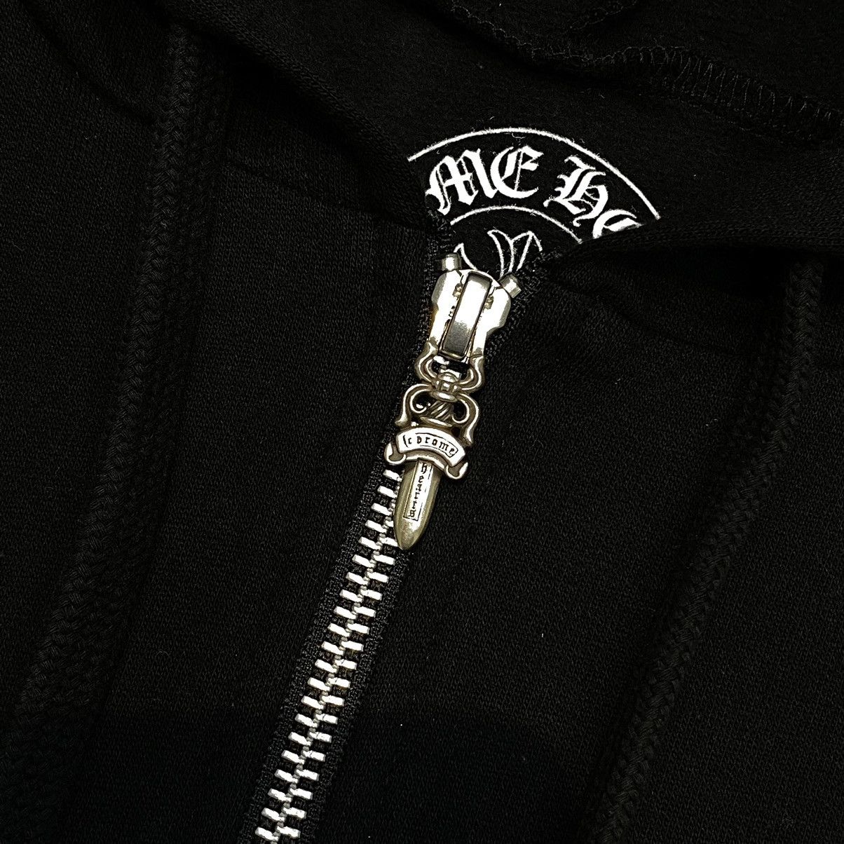 Chrome Hearts CHROME HEARTS Rolling Stones Zip Up Hoodie BLACK Size US M / EU 48-50 / 2 - 3 Thumbnail