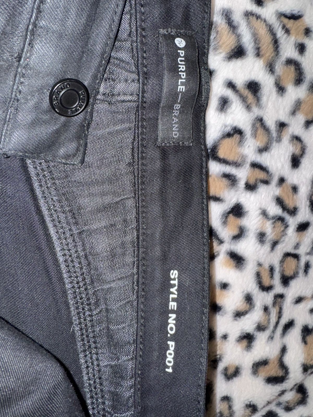 Purple Brand Black Oil Spill Size US 29 - 3 Thumbnail