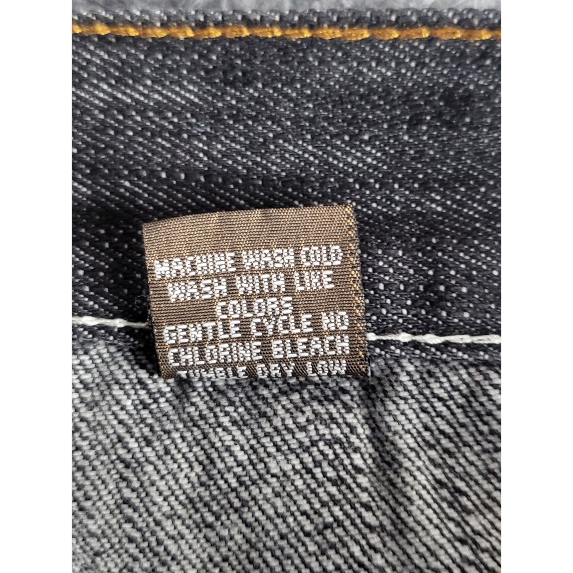 Vintage Vintage Y2k Emcee Black Denim Jeans Men’s 38x32 Baggy Hip Ho Size US 38 / EU 54 - 10 Thumbnail