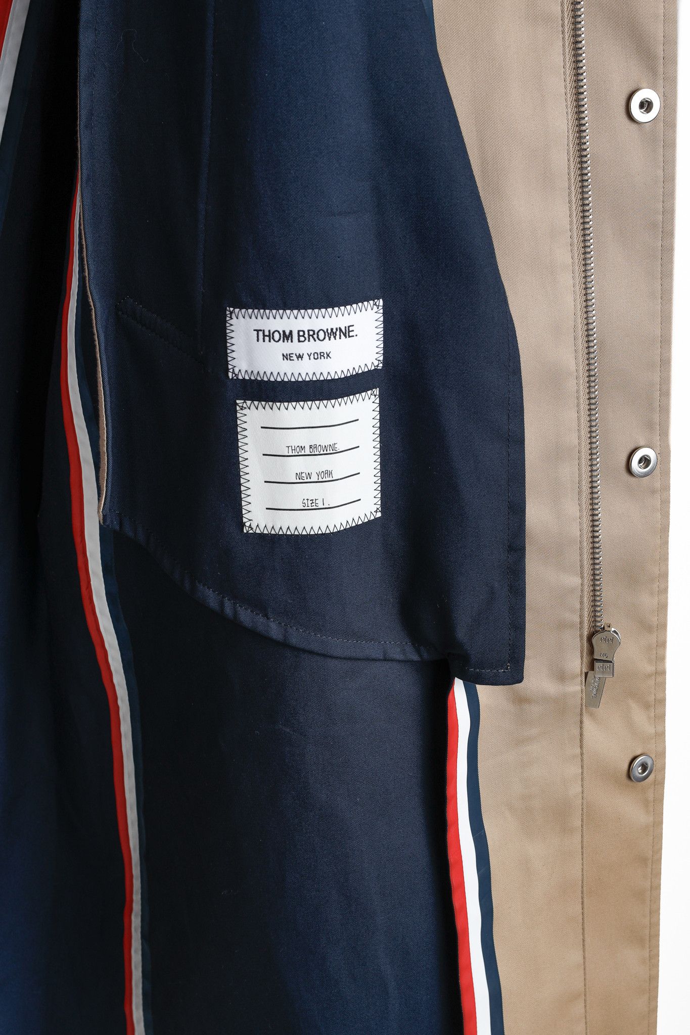 Thom Browne Thom Browne SS18 Detachable Hood Snap Front Parka Size US S / EU 44-46 / 1 - 12 Thumbnail