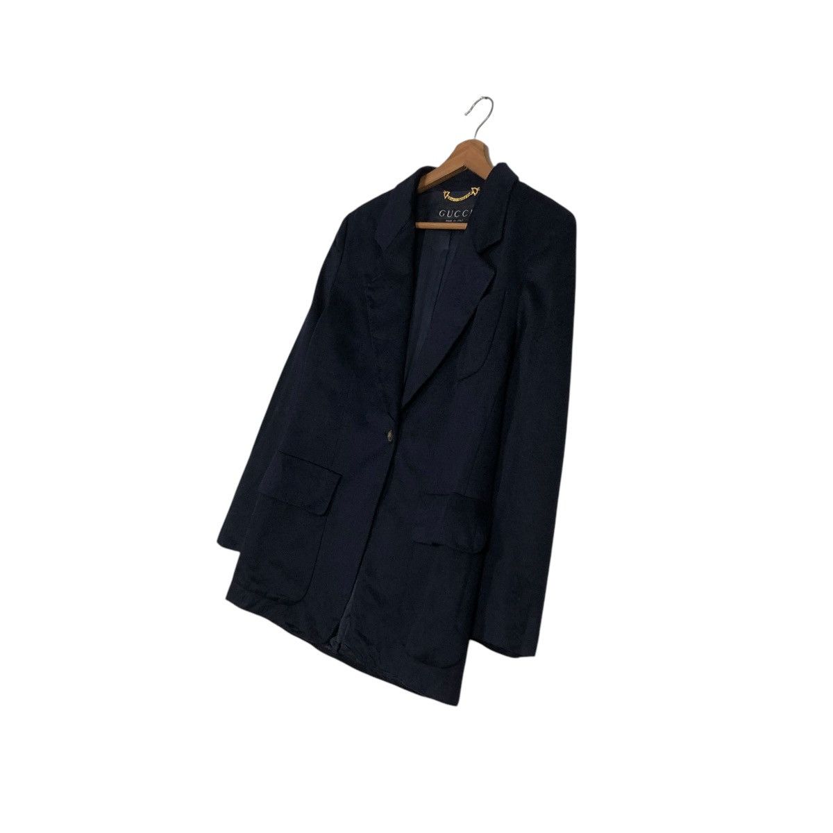 Gucci 🔥RICH BLACK COATS GUCCI MADE IN ITALY Size S / US 4 / IT 40 - 4 Thumbnail